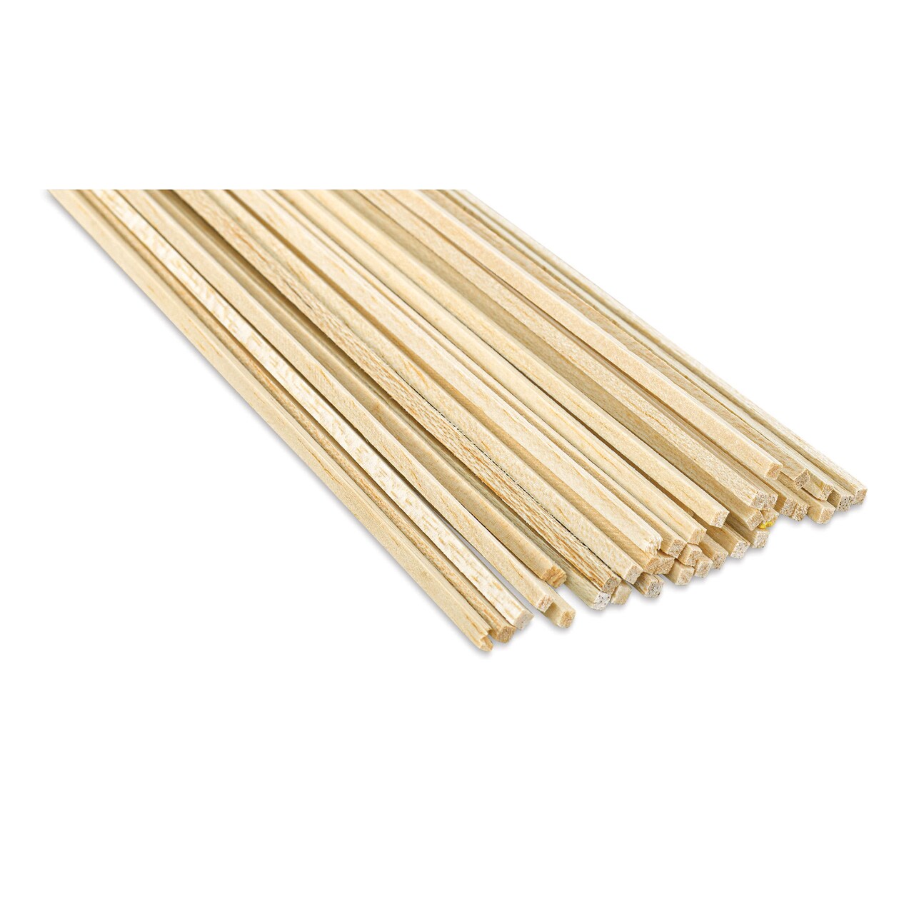 Bud Nosen Balsa Wood Sticks - 1/8" x 1/8" x 36", Pkg of 36